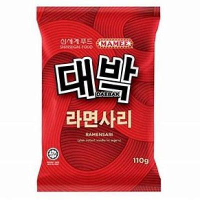MAMEE DAEBAK RAMENSARI PLAIN NOODLE (1CTN X40PKT X110G)