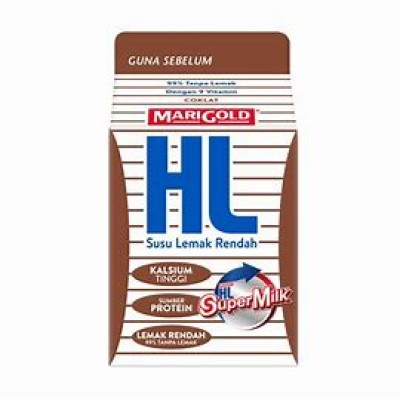 MARIGOLD HL Low Fat Milk 200ml - Chocolate