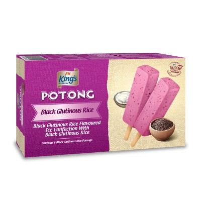 KING'S POTONG PULUT HITAM MULTIPACK( 1CTN X 12PACK X 6PCS X 60ML )