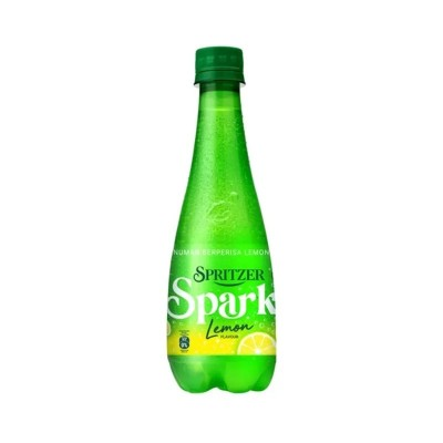 Spritzer Sparkling Natural Mineral Water With Lemon (400ml x 24)