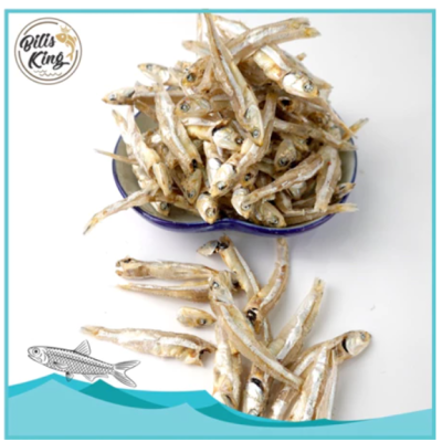 Bilis King Premium Ikan Bilis Mata Biru Gred 5A Belum Kopek (400GM)