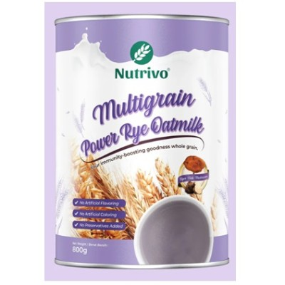 Nutrivo Multigrain Power Rye Oatmilk 800g *with Tiger Milk Mushroom
