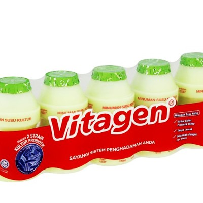 Vitagen Regular - Apple (5 ROW X 5BTL X 125ML)