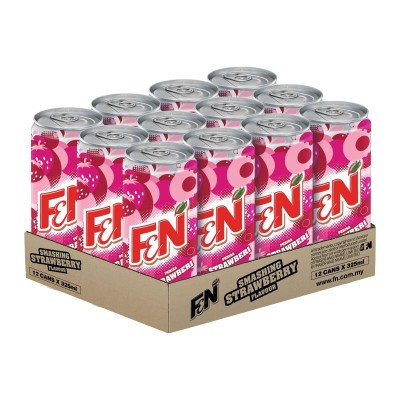F&N STRAWBERRY 325ML X 12