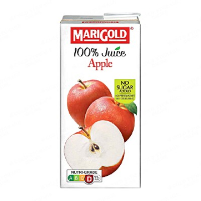 MARIGOLD 100% Juice 200ml - Apple (1CTN X 24UNIT X 200ML)