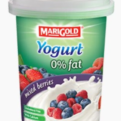 MARIGOLD 0% Fat Yogurt - Mixed Berries 130g
