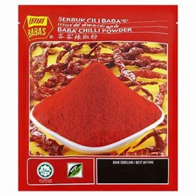 BABA'S SERBUK CHILLI (1CTN X 10PKT X 1KG)