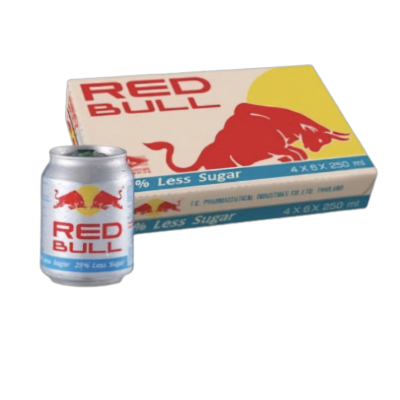 RED BULL LESS SUGAR 250ML X 24