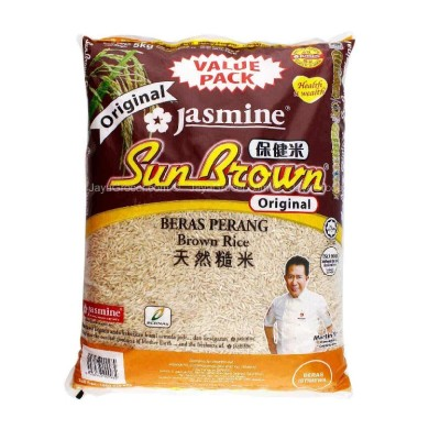 BERAS JASMINE SUN BROWN (5KG)