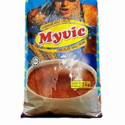 MYVIC MINUMAN MALT COKLAT (1CTN X 8PKT X 2KG)