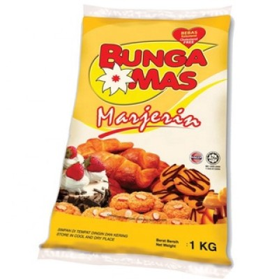 MARJERIN BUNGA MAS 1KG X 12