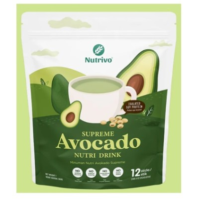 Nutrivo Supreme Avocado Nutri Drink 30g x 12Sticks