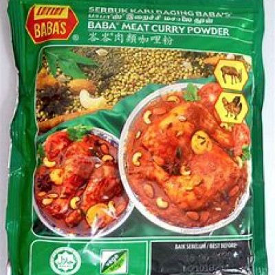 BABA'S SERBUK KARI DAGING PEDAS (1CTN X 10PKT X 1KG)