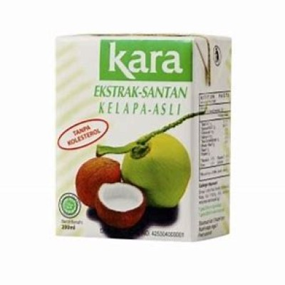 KARA COCONUT CREAM EXTRACT (Santan) (1CTN X 30UNIT X 200ML)