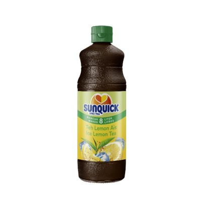 SUNQUICK ICE LEMON TEA BTL (700ML X 6)