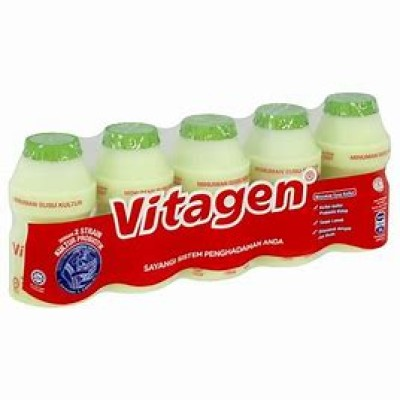 Vitagen Regular - Apple (5 ROW X 5BTL X 125ML)