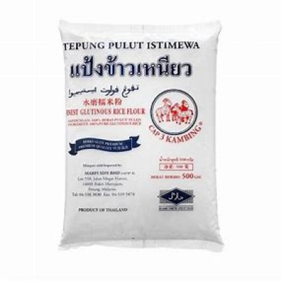TEPUNG PULUT TIGA GAJAH (1CTN X 20PKT X 500G)